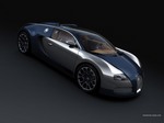 Bugatti Veyron Sang Bleu sprijeda